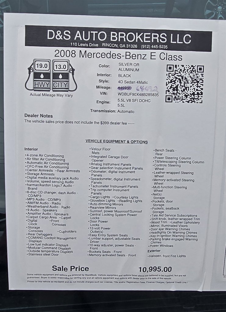 Mercedes-Benz E-Class photo 13