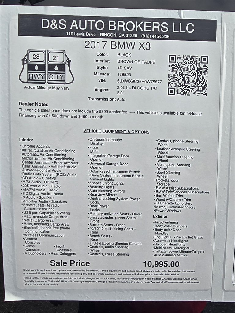 BMW X3 photo 11