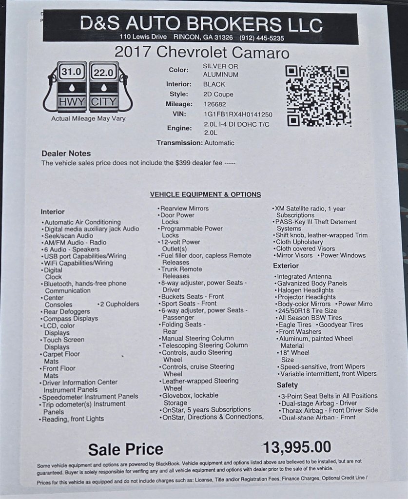 Chevrolet Camaro photo 10